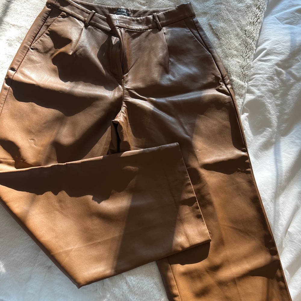 J. Crew Women’s faux leather pants